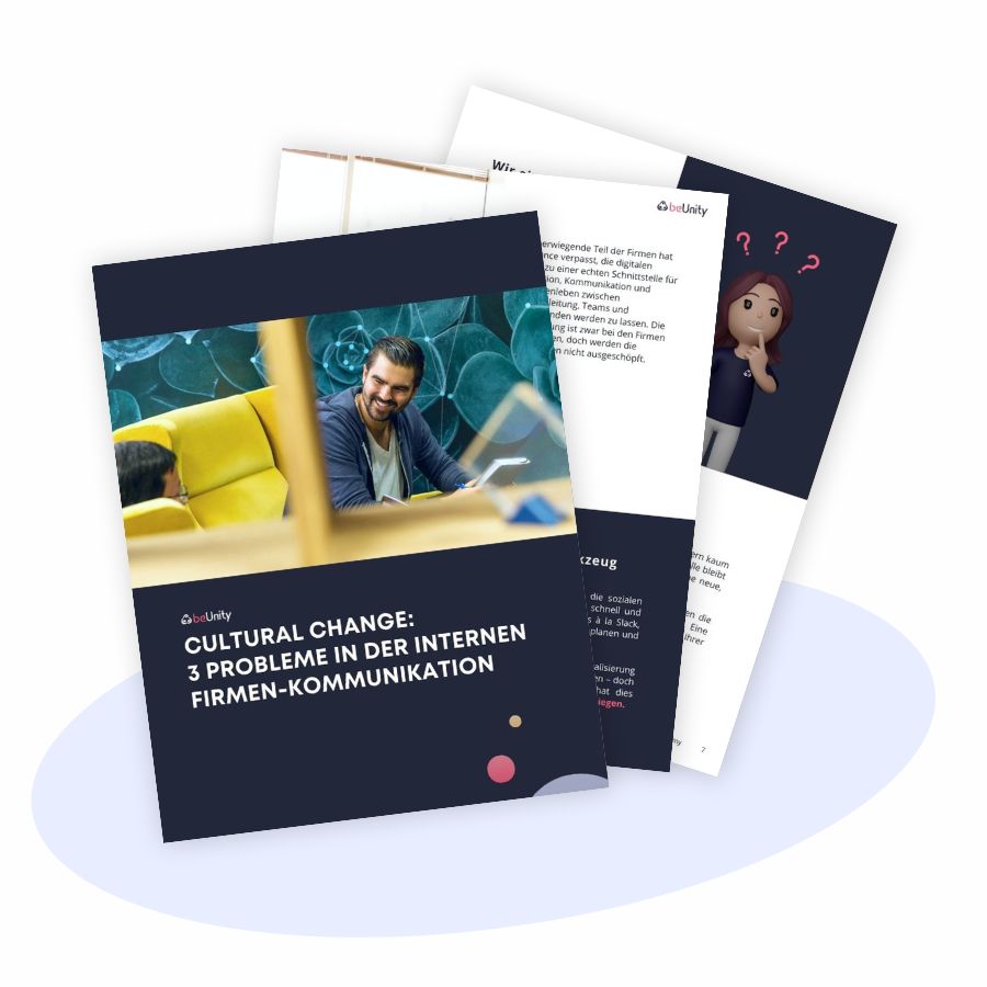 WP Mockup Cultural Change Probleme in der internen Firmen Kommunikation